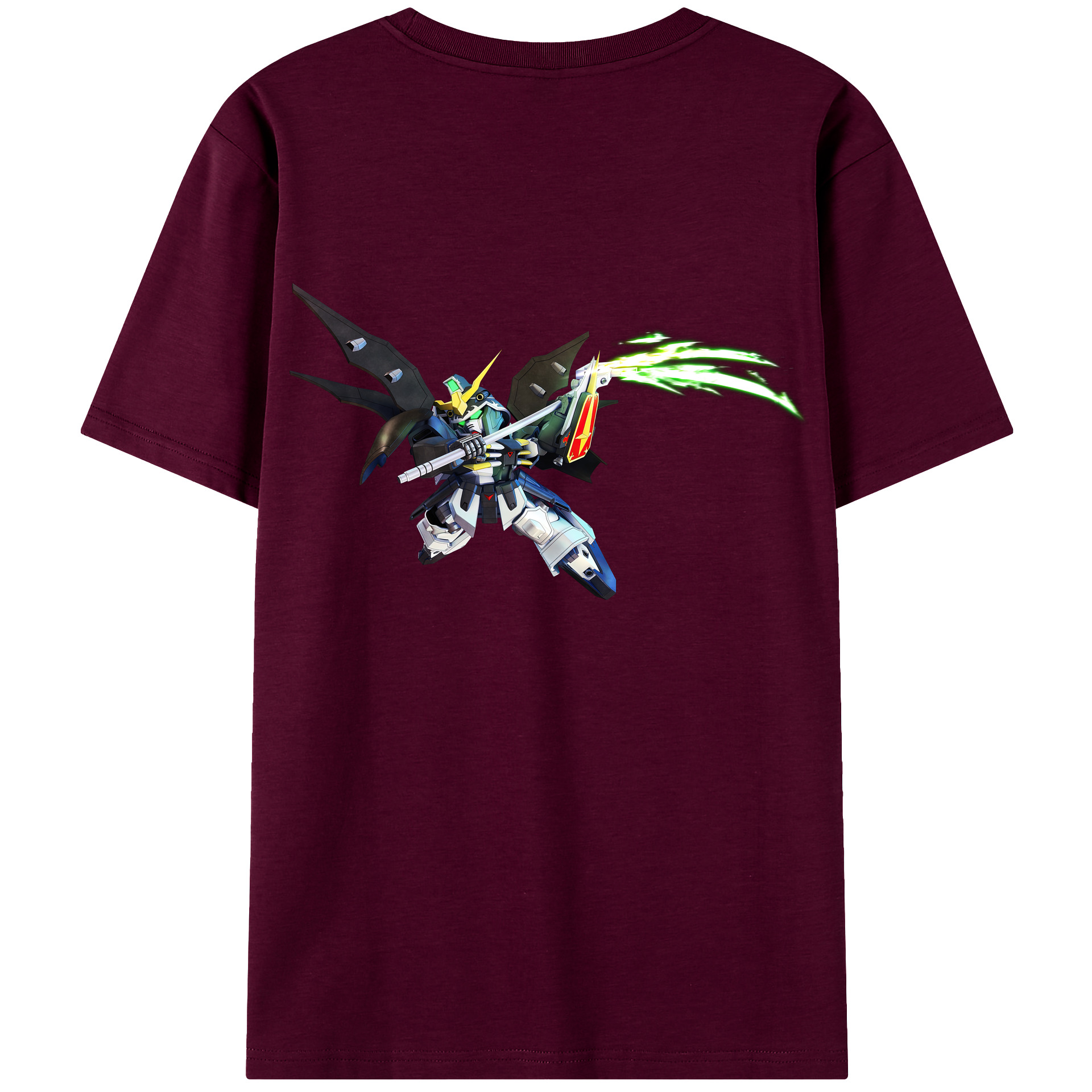 （画像用） 機動戦士ガンダム Mobile Suit Gundam レディース半袖Tシャツ(バックプリント)